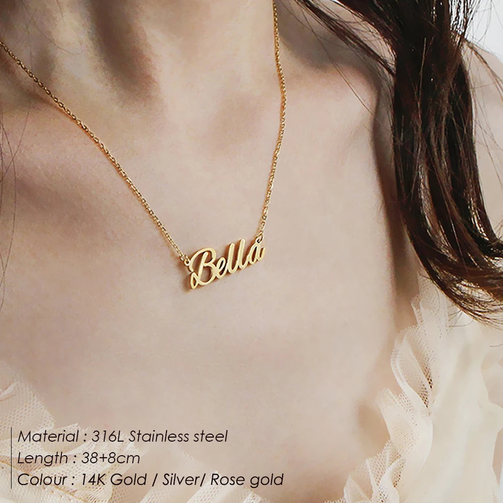 Personalized Letter Name Necklace