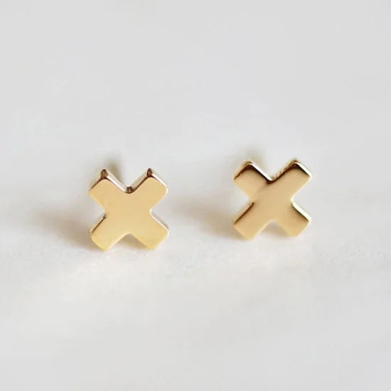 Tiny Heart Stud Earrings