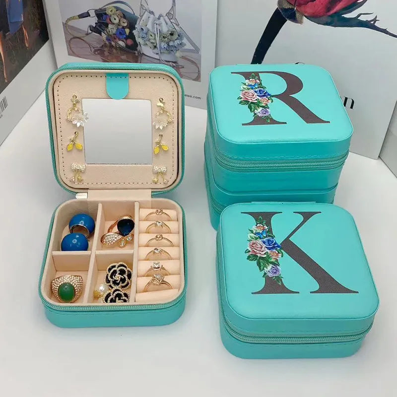 Personalized Leather Jewelry Box