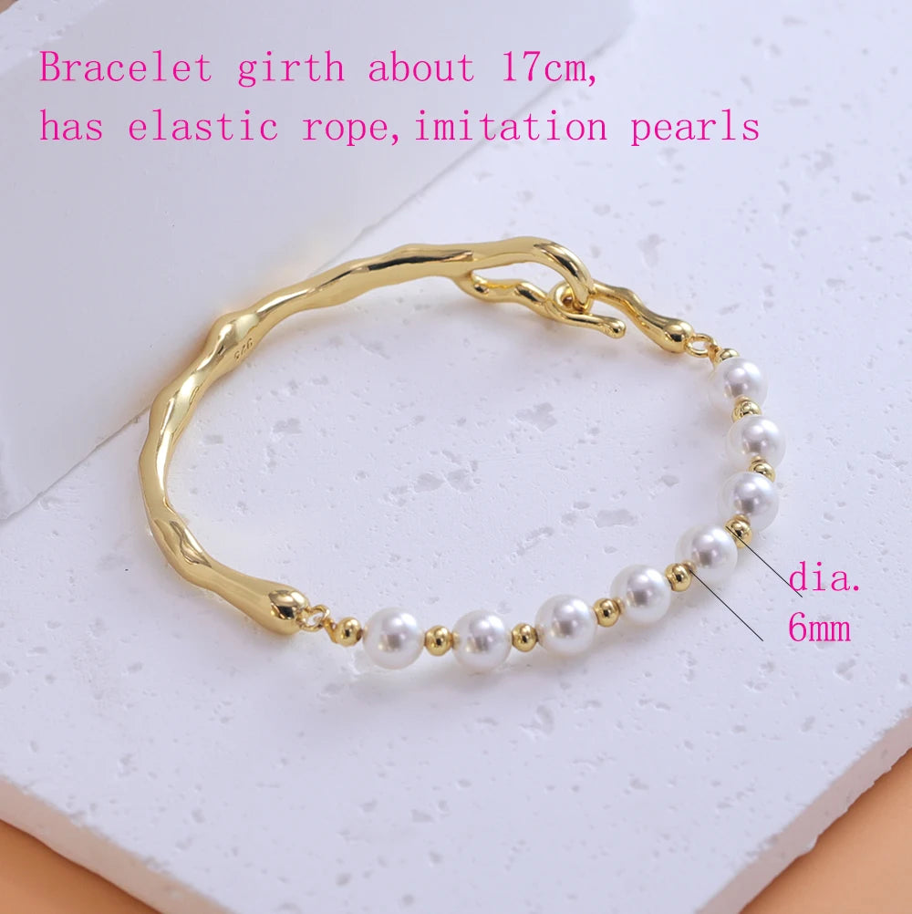 Vintage Geometric Heart Bracelet
