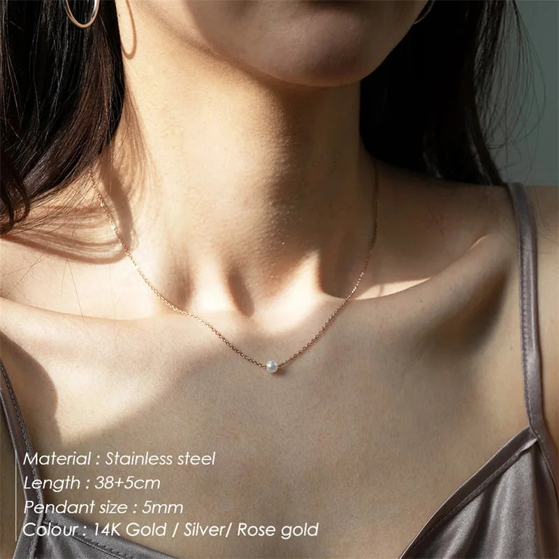 Pearl Choker Necklace