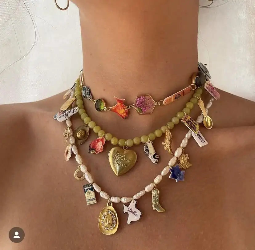 DIY Charm Necklace