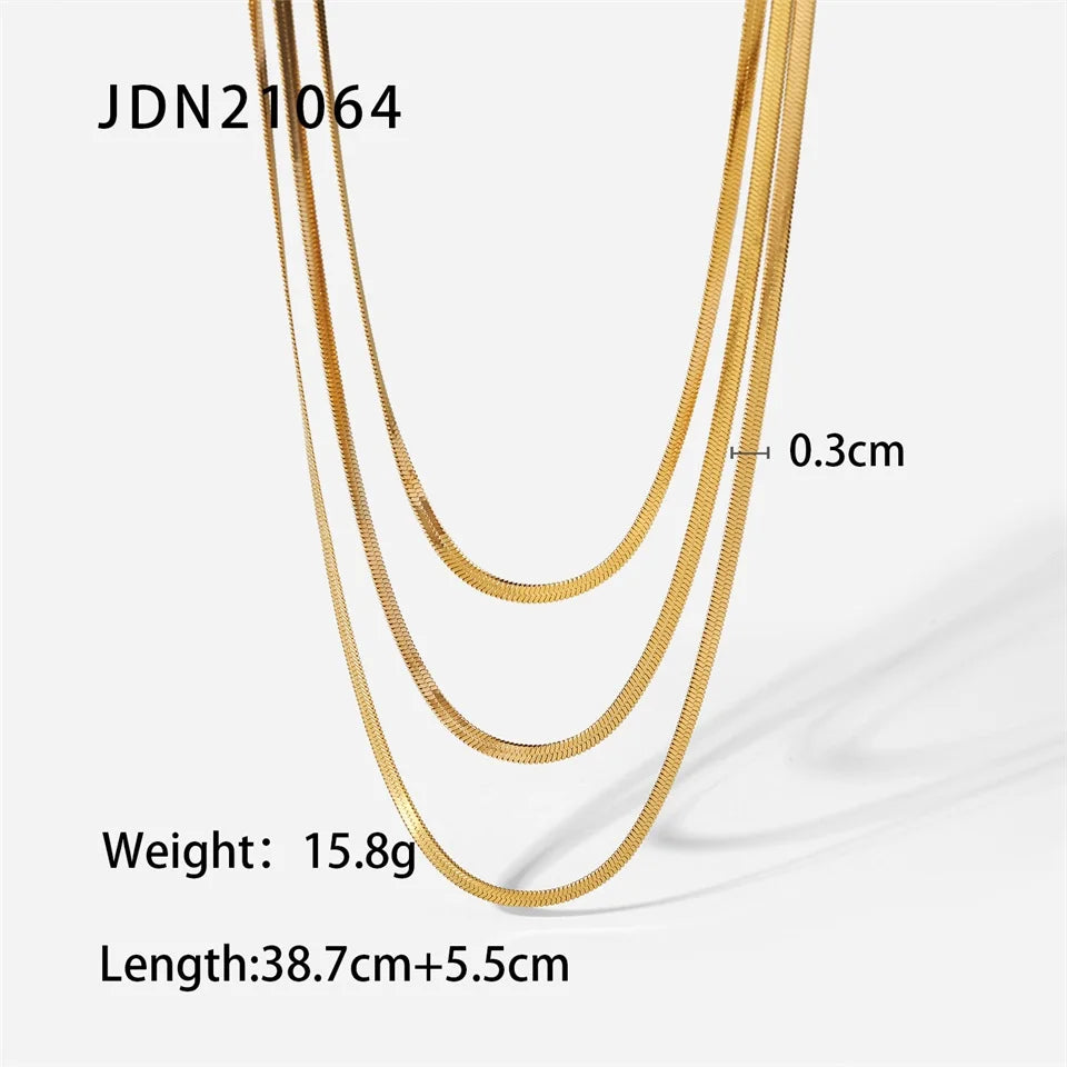 Metallic Chain Necklace