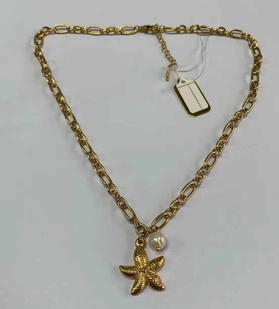Shell Round Pendant Necklace