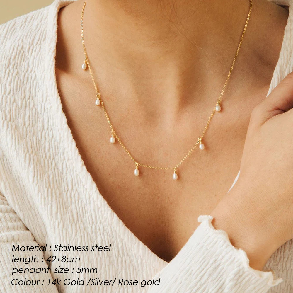 Pearl Pendant Necklace