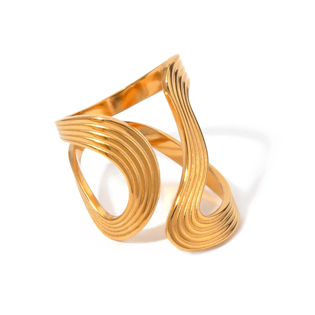 Threaded Shape Openable Ring