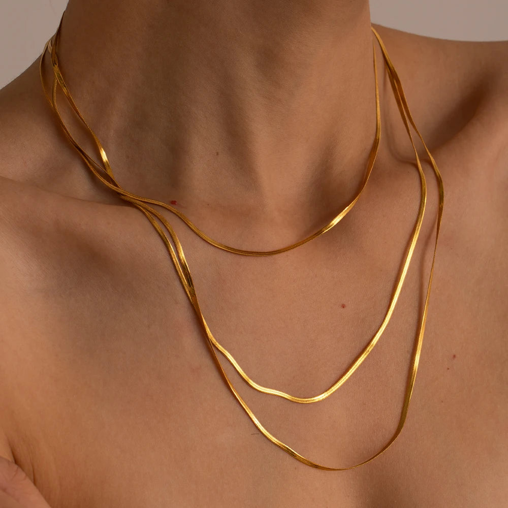 Adjustable Snake Chain Necklace