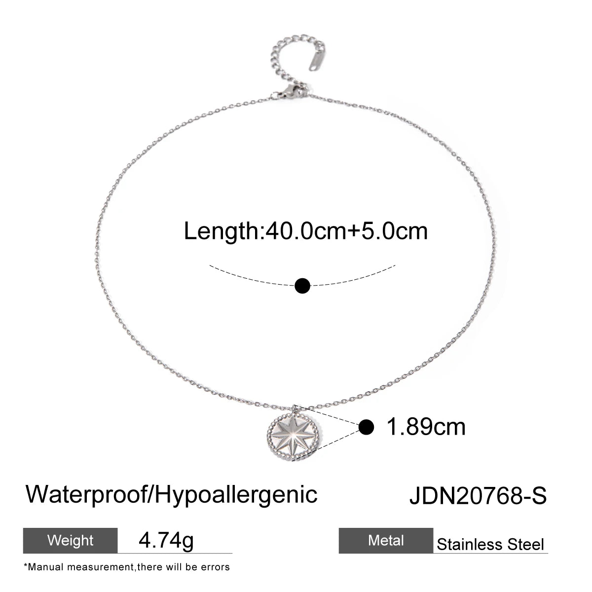 Coin Pendant Necklace