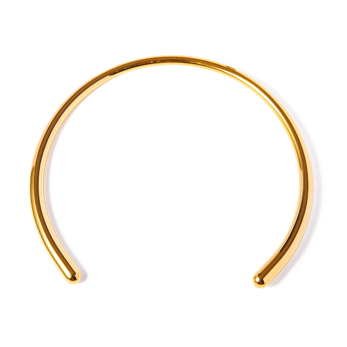 Glossy Stainless Steel Choker