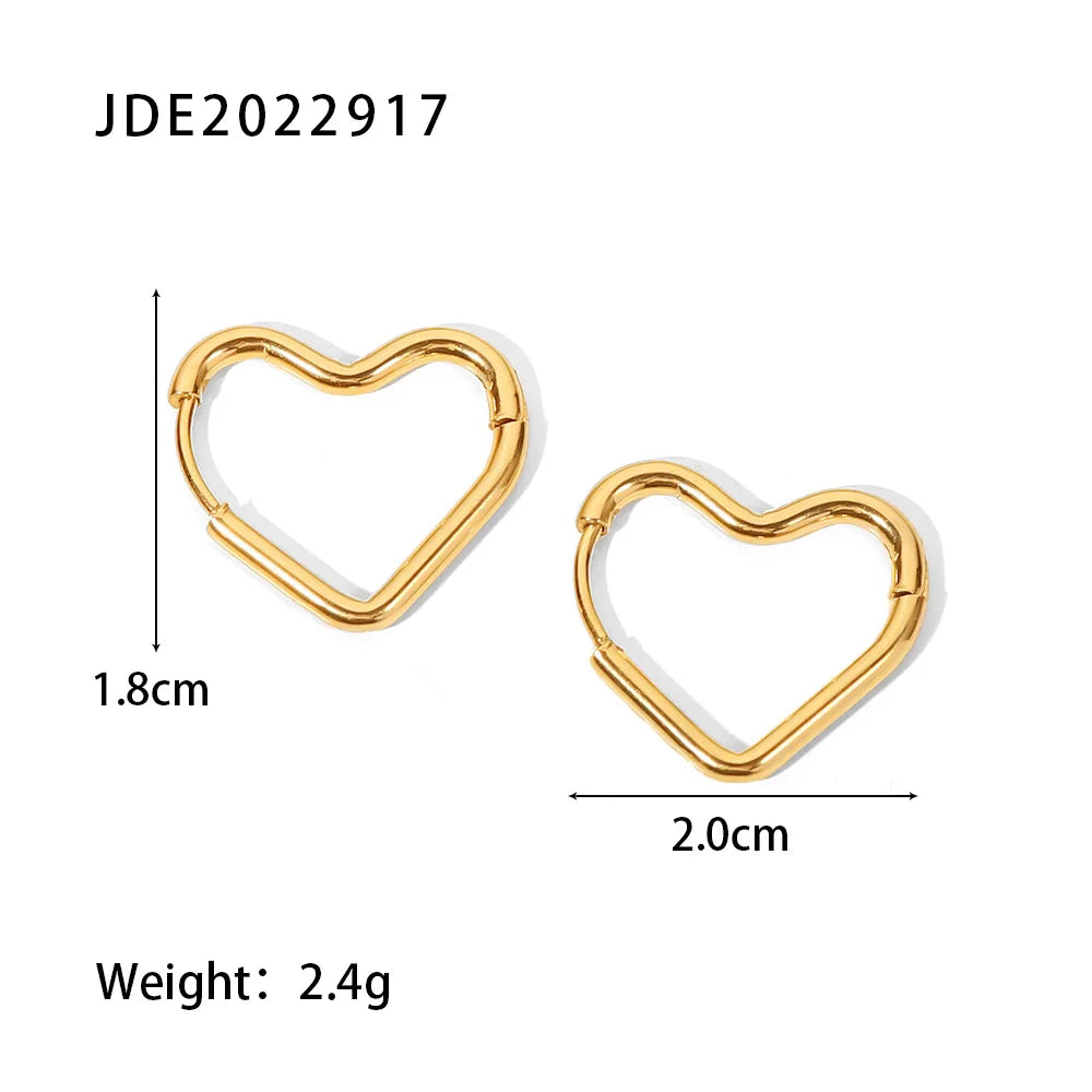 Heart Minimalist Earrings