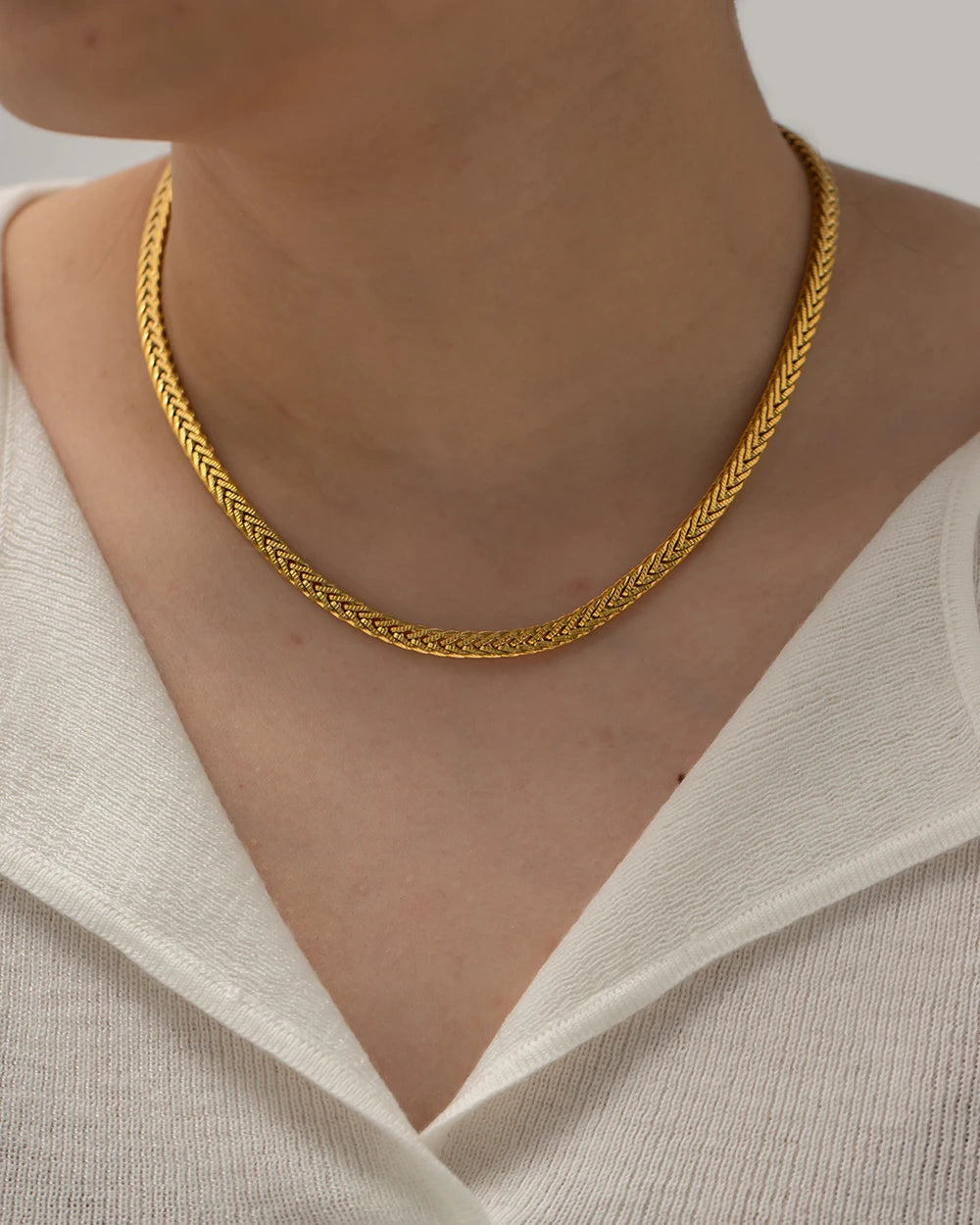 Waterproof Gold Necklace