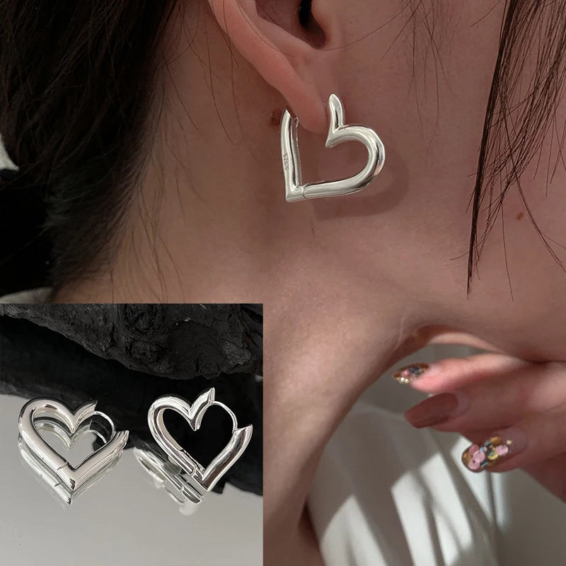 925 Silver Hoop Earrings