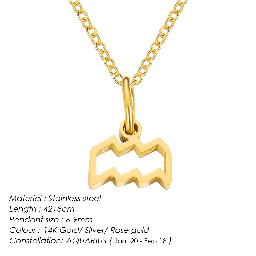 Zodiac Constellation Necklace
