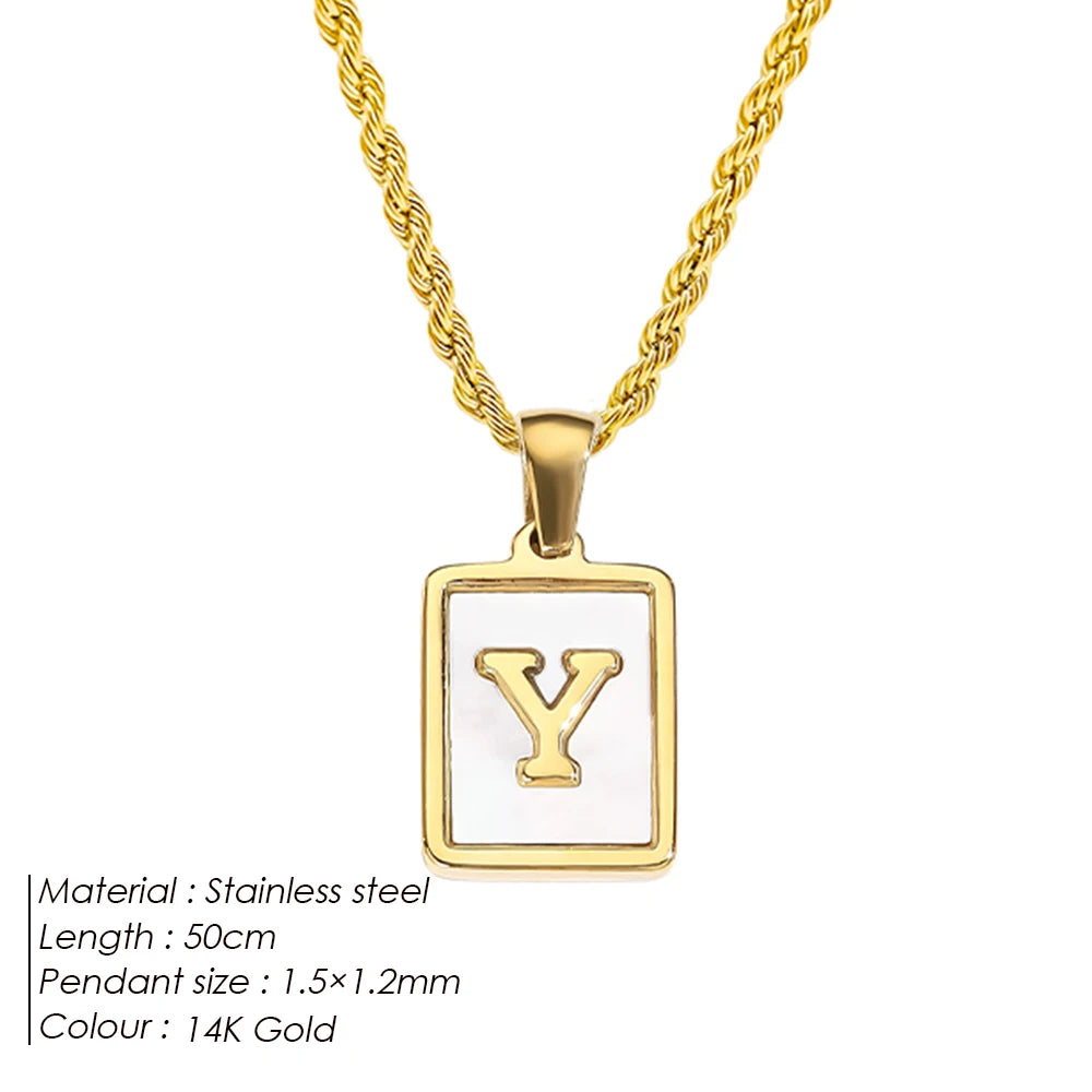 Personalized Initial Heart Necklace
