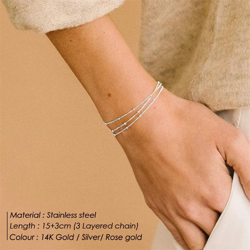 Ball Chain Bracelet for Women