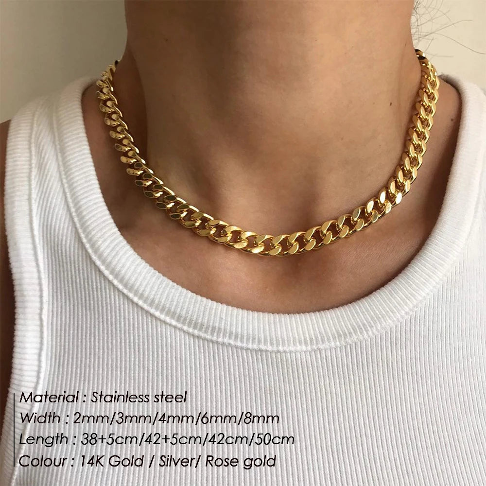 Cuban Link Chain Necklace
