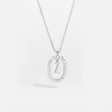 Monogram Initial Choker Necklace