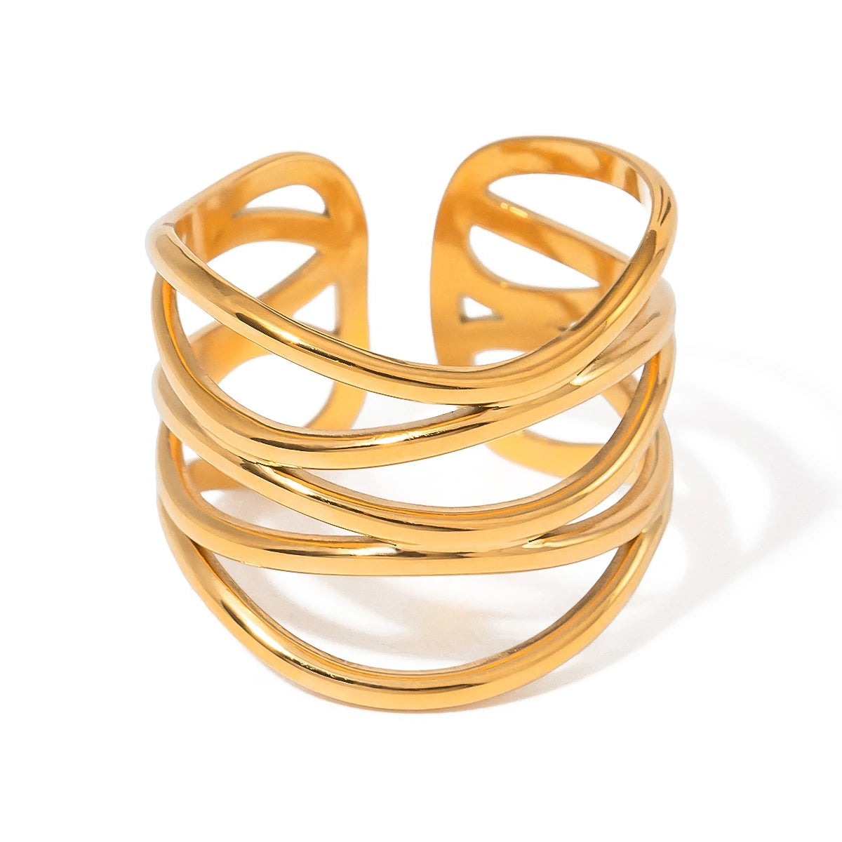 Multi-Layered Skeleton Ring