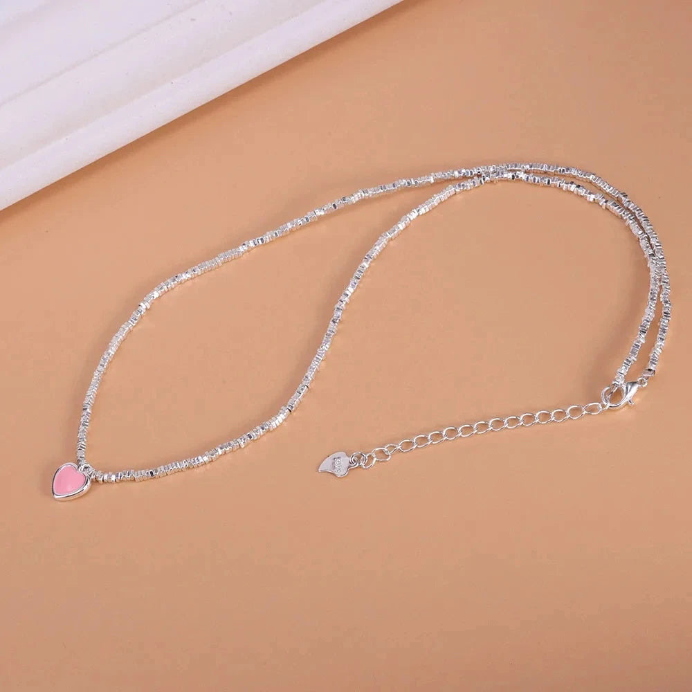 Sterling Bow Knot Choker