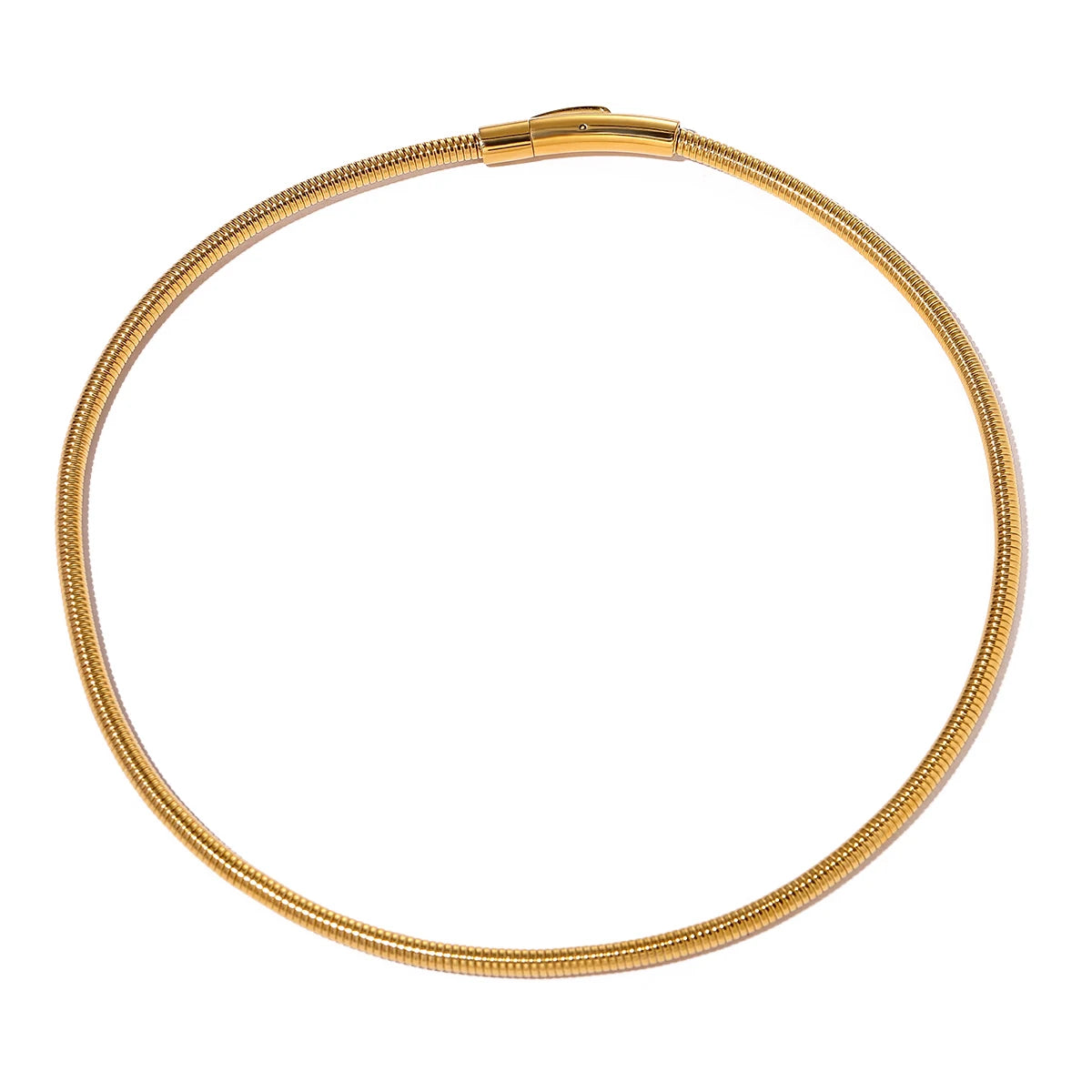 Gold Collar Chain Necklace