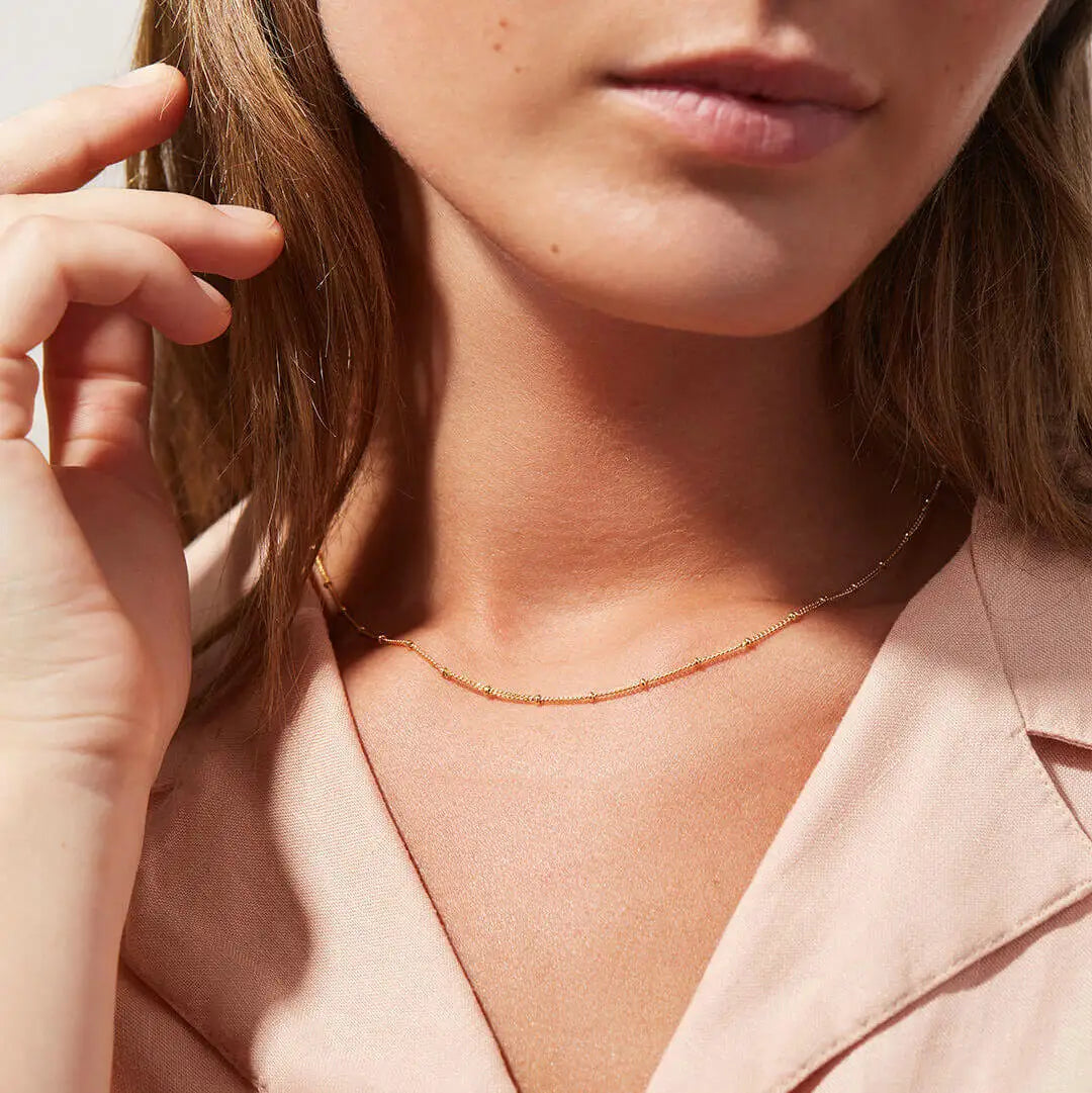 Metallic Chain Necklace
