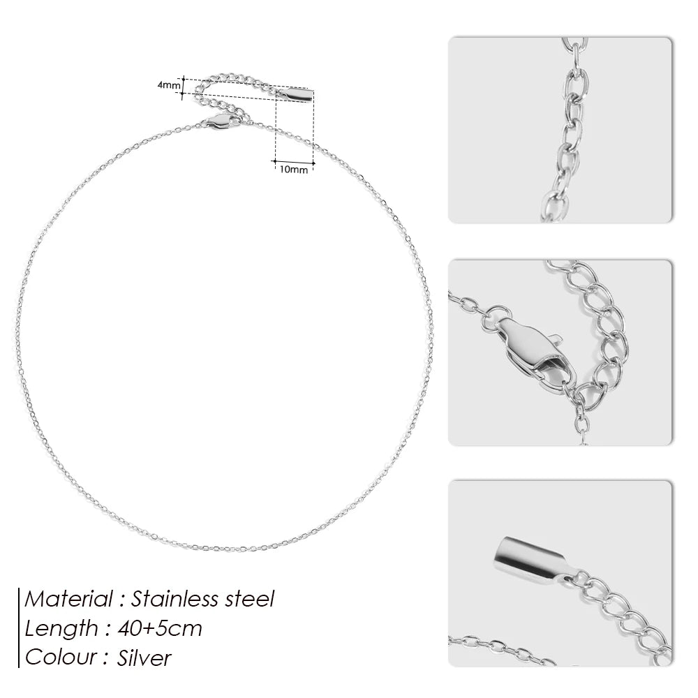 Gold-Plated Men's Chain Necklace