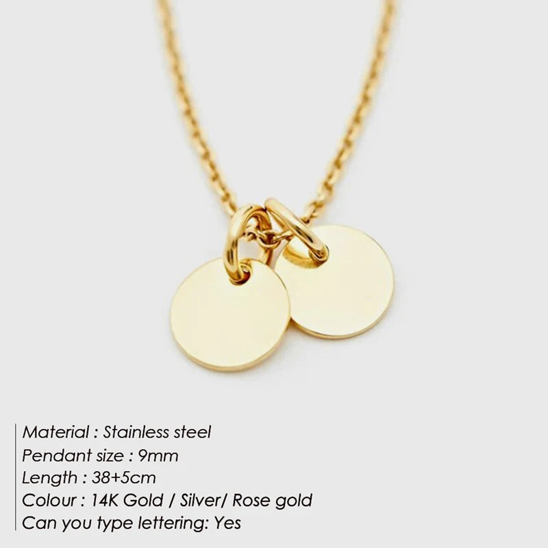 Custom Initial Name Necklace