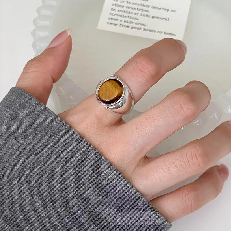 Minimalist Cross Knot Ring