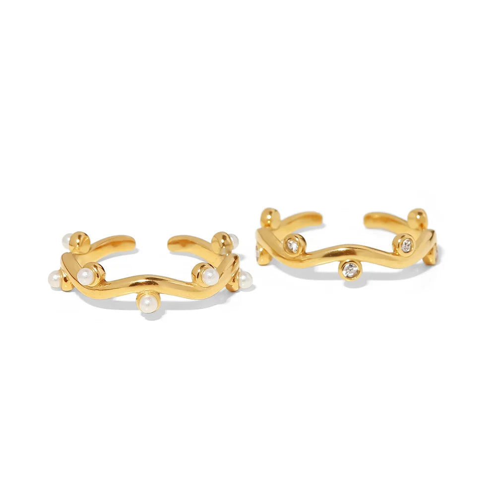 Pearl Openable Ring
