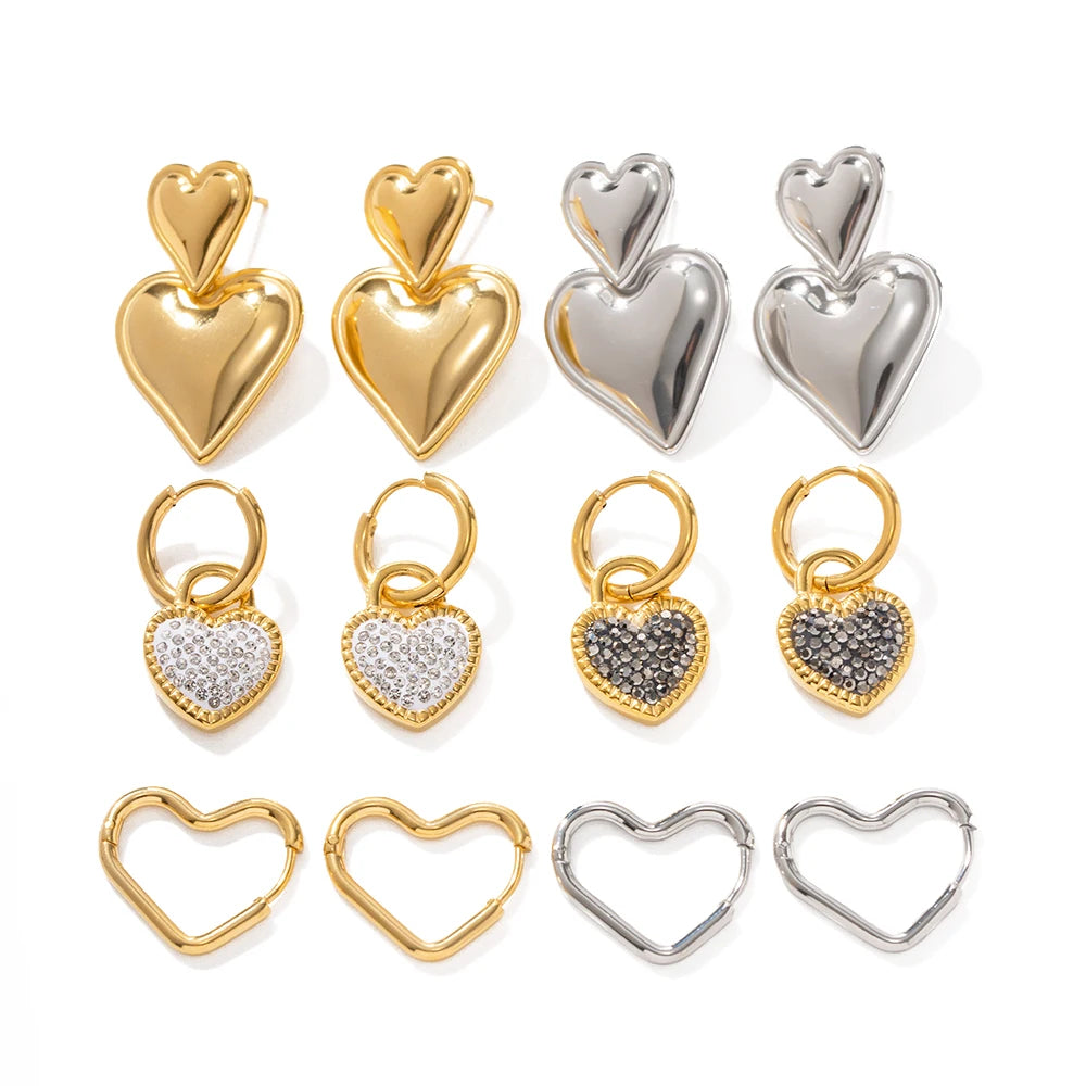 Heart Minimalist Earrings