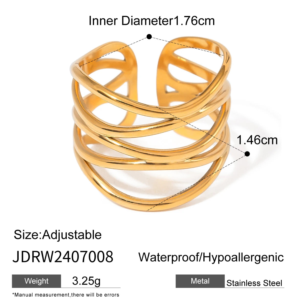 Multi-Layered Skeleton Ring