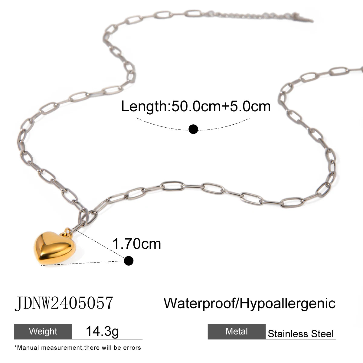 Heart Pendant Necklace
