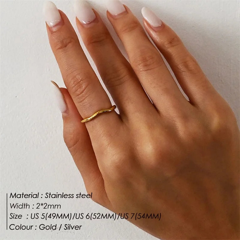 Wave Geometric Rings