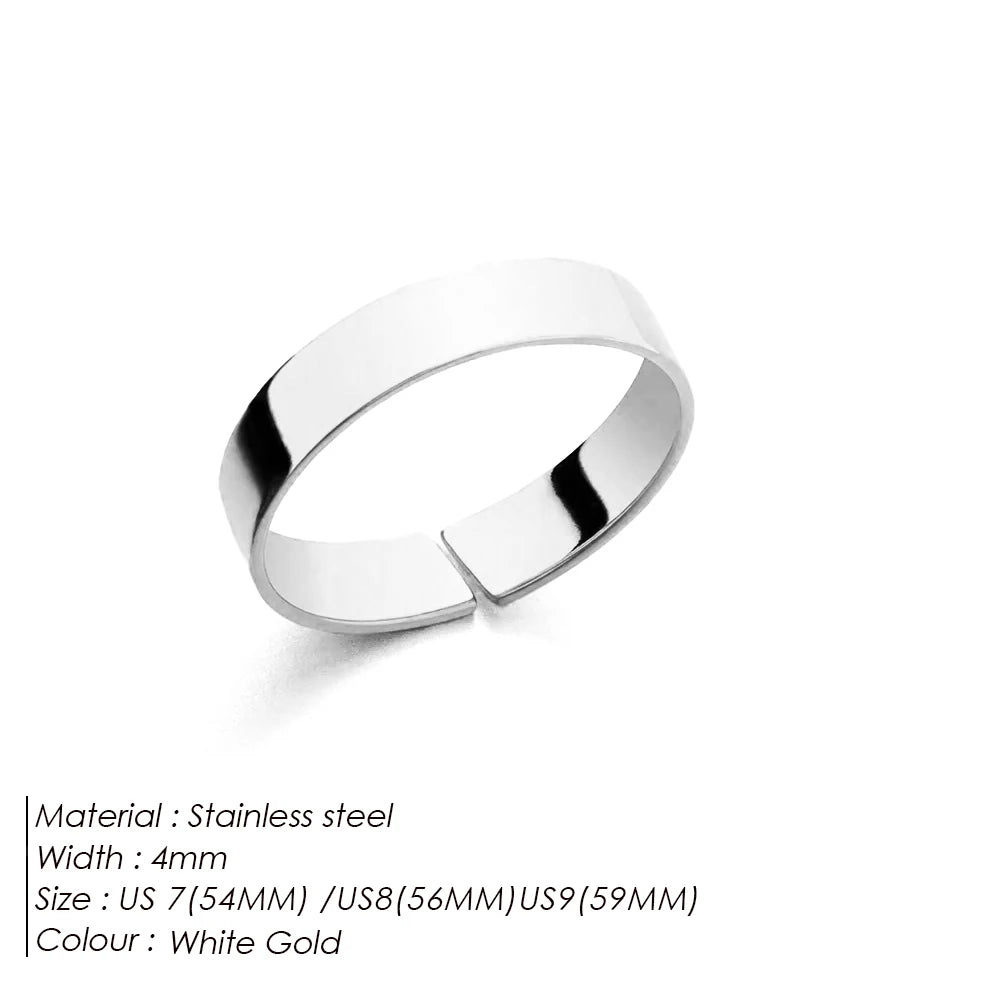 Punk Stainless Steel Unisize Ring