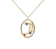 Twelve Constellation Pendant Choker