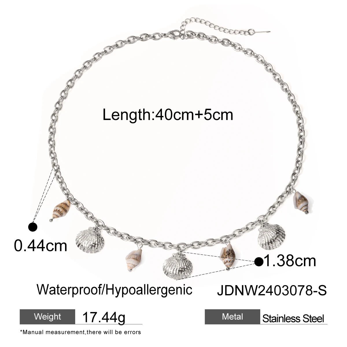 Starfish Shell Charm Set