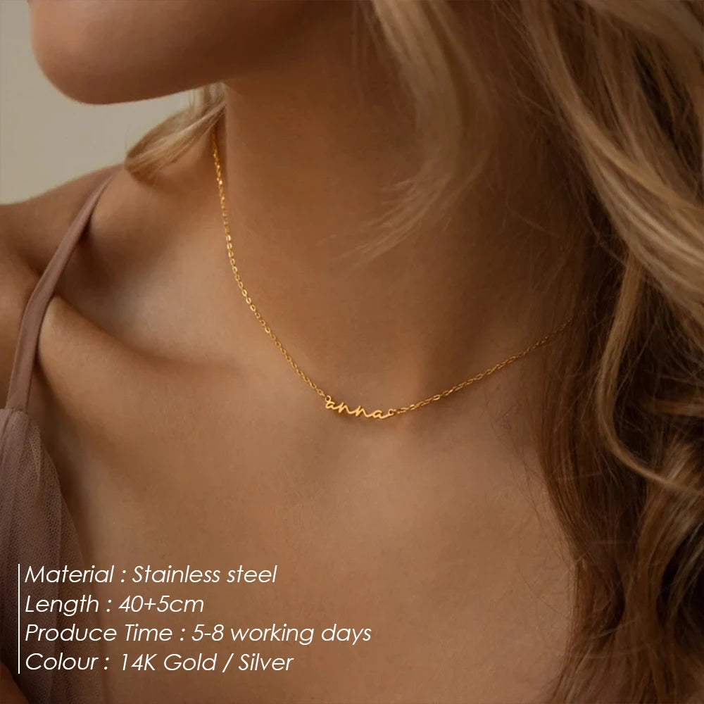 Personalized Stainless Steel Name Necklace