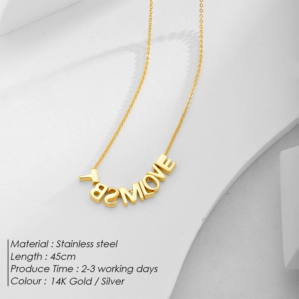 Personalized Alphabet Necklace